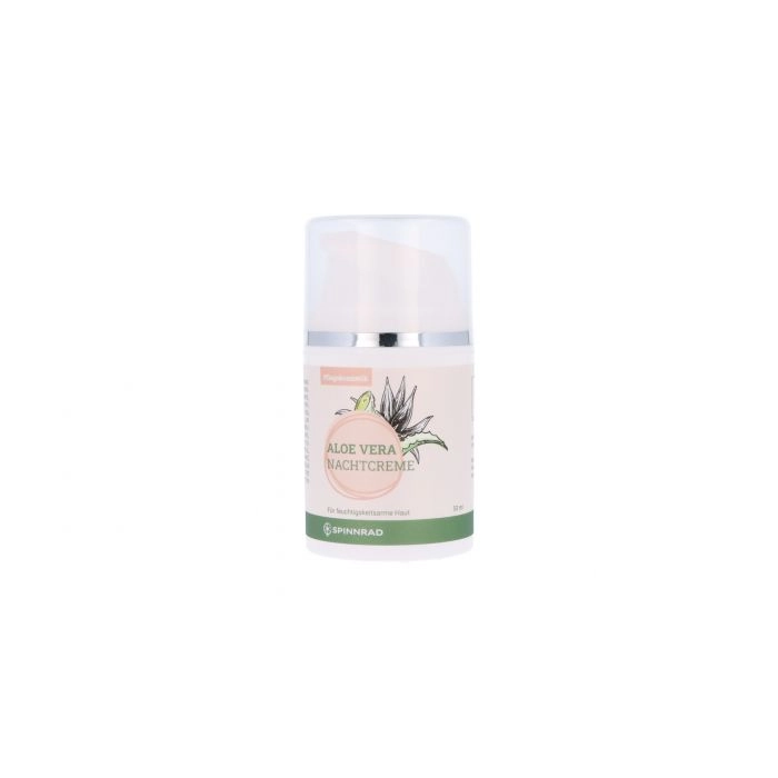 Spinnrad Aloe Vera Nachtcreme, hautpflegend & schützend während der nächtlichen Ruhephase