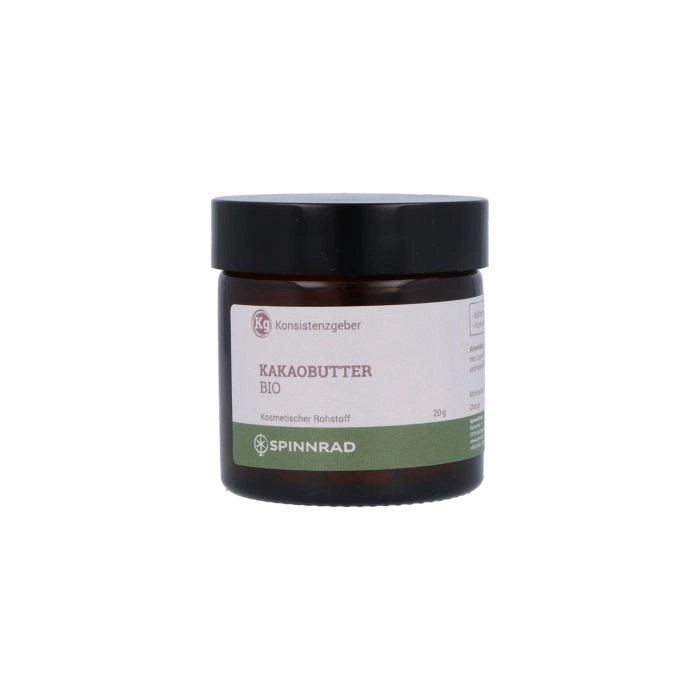 Spinnrad Kakaobutter Bio, kosmetischer Rohstoff, Konsistenzgeber