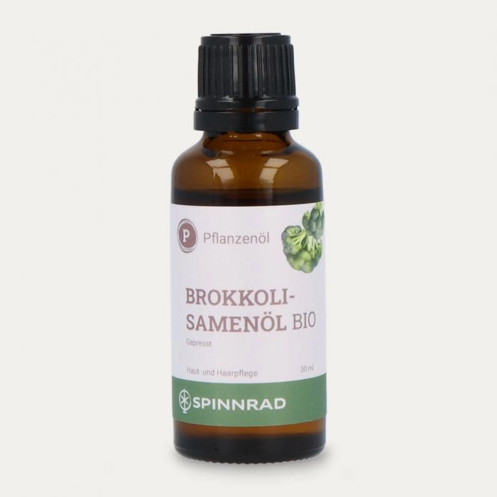 Spinnrad Brokkolisamenöl BIO, gepresst für glänzendes, weiches Haar
