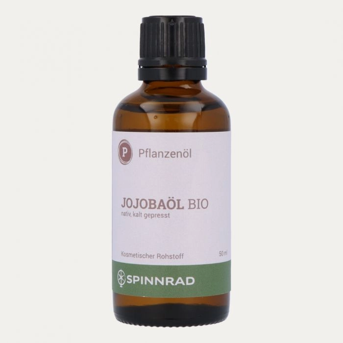 Spinnrad BIO Jojobaöl, , kalt gepresst, Basisöl für jeden Hauttyp, kosmetischer Rohstoff, reich an wertvollen Säuren, Vitaminen & Mineralstoffen